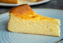 Käsekuchen ohne Boden