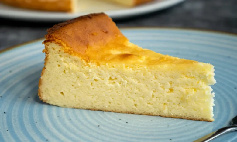 Käsekuchen ohne Boden: Der cremige Klassiker ganz einfach gemacht Käsekuchen ohne Boden