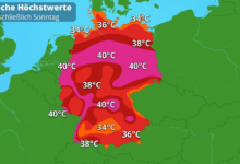 Wetter Hitzewelle